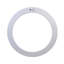 Plafonnier DEL ultraplat E2 Lighting de 20 cm (8 po) avec détecteur de mouvement PIR intelligent, 18 W, 3 températures de couleur sélectionnables, blanc, lot de 1