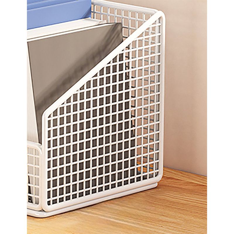 Rangement de bureau Raymi, Blanc