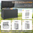 230 Gallon Outdoor Storage Box Waterproof with Lockable Lid-100670093-104345581
