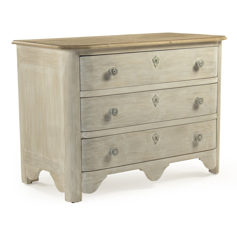 3 - Drawer Solid Wood Dresser