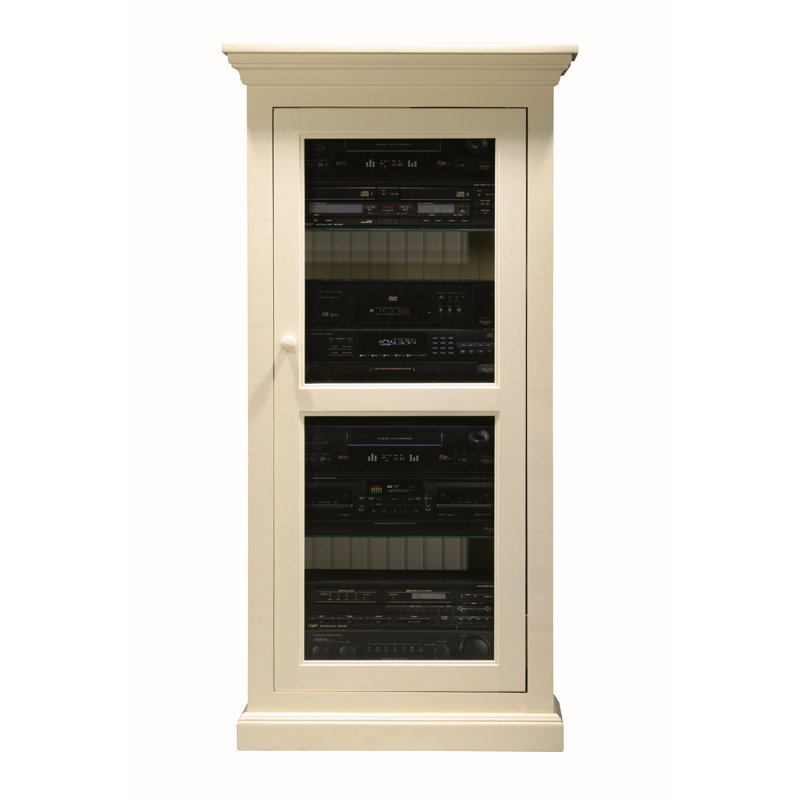 Cabinet stéréo, Blanc brillant