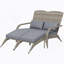 Chaise longue d'extérieur avec dossier haut-1830523747