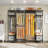 Maquan 76'' Metal Freestanding Garment Rack-1853739783