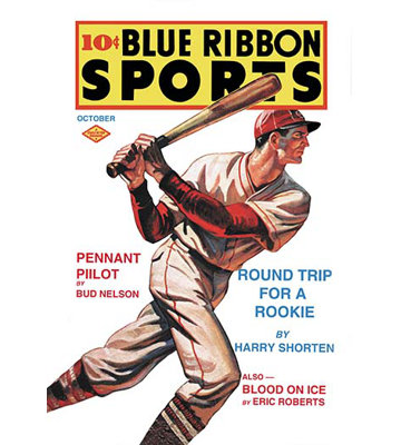 'Blue Ribbon Sports: Round Trip for a Rookie' Vintage Advertisement