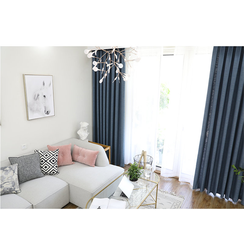 Rideau de rideau pour salon 1 rideau, L 98 po x L 106 po