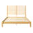 Arden Modern Solid Wood Bed Frame With Slatted Headboard-122657331-122657333