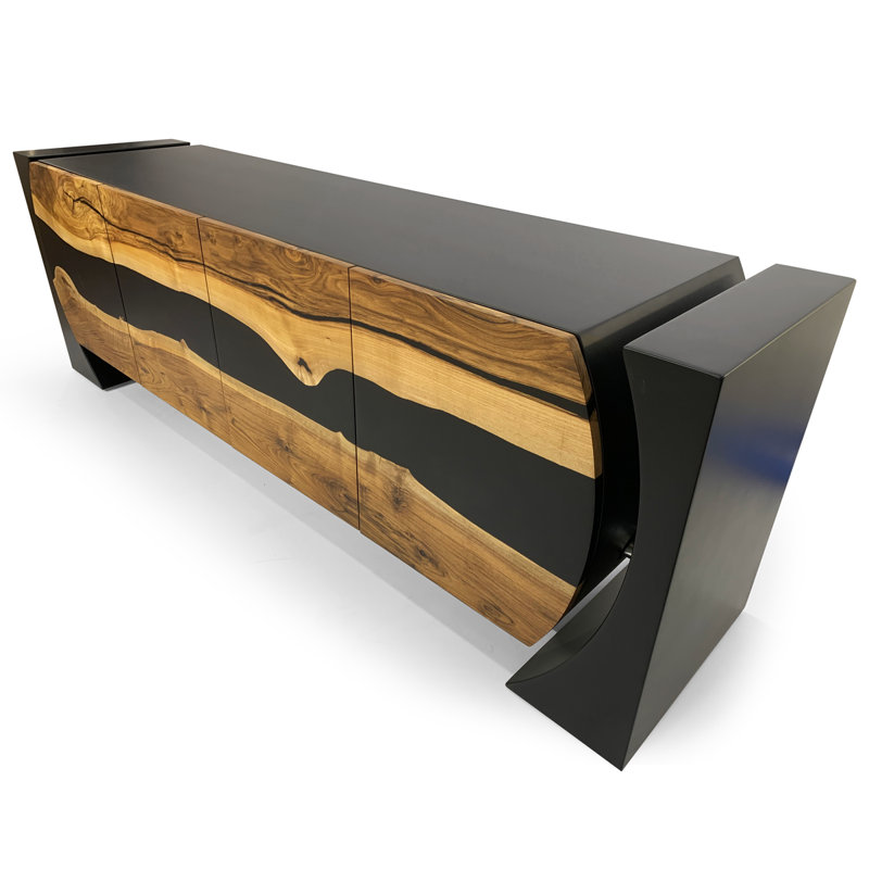 Loire 82.6'' W Credenza, Black