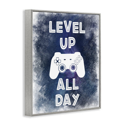 Giclée encadrée «Level Up All Day Splash», conception par Marcus Prime