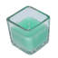 Bougie votive carrée en verre sans parfum-10499506-7428649