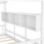 Lit pleine grandeur pour enfant pour tout-petit, lit Montessori pour enfants avec tablette de rangement, maisonnette, gris-2080829739-2080829734