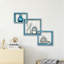 Tablette murale carrée flottante à emboîtement, bleu-1118183851