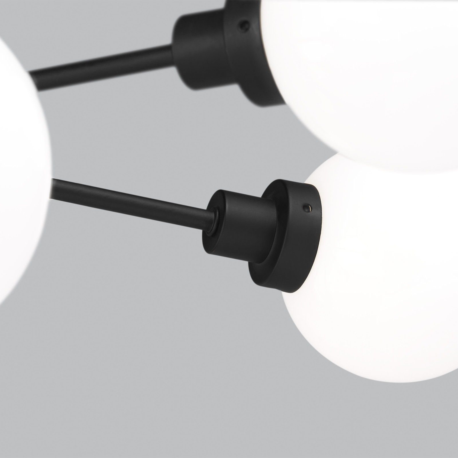 Andrea 6 Light Glass Semi Flush Mount