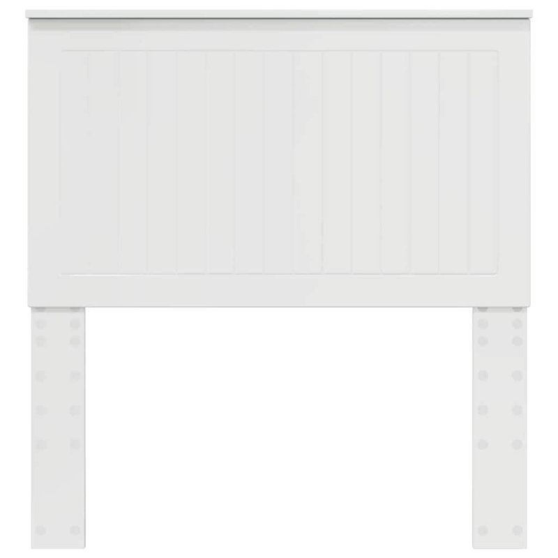 Panel Headboard, UK Single - DE 90 x 190 cm, Gloss White