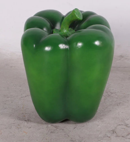 Babetta Green Bell Pepper Statue