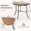 90cm Half Moon Banquet Table