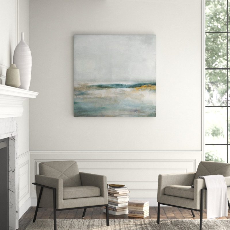 Aquatic Plains Print by James McAllen, Plexi, 24" H x 24" W