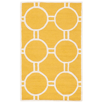 Sanyla Hand Tufted Wool Geometric Rug