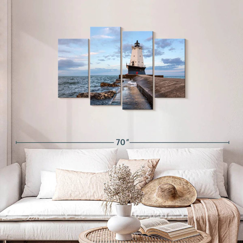 Ludington light Aletra, H 27 po x l 43 po