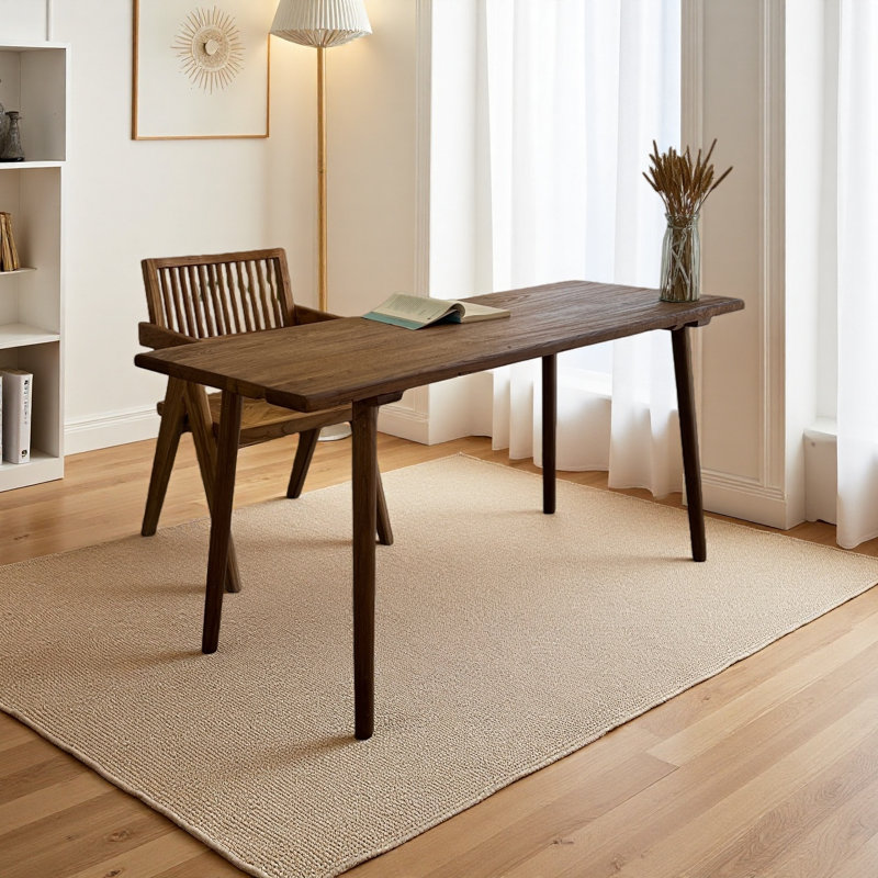Bureau d'étude en noyer de style champêtre