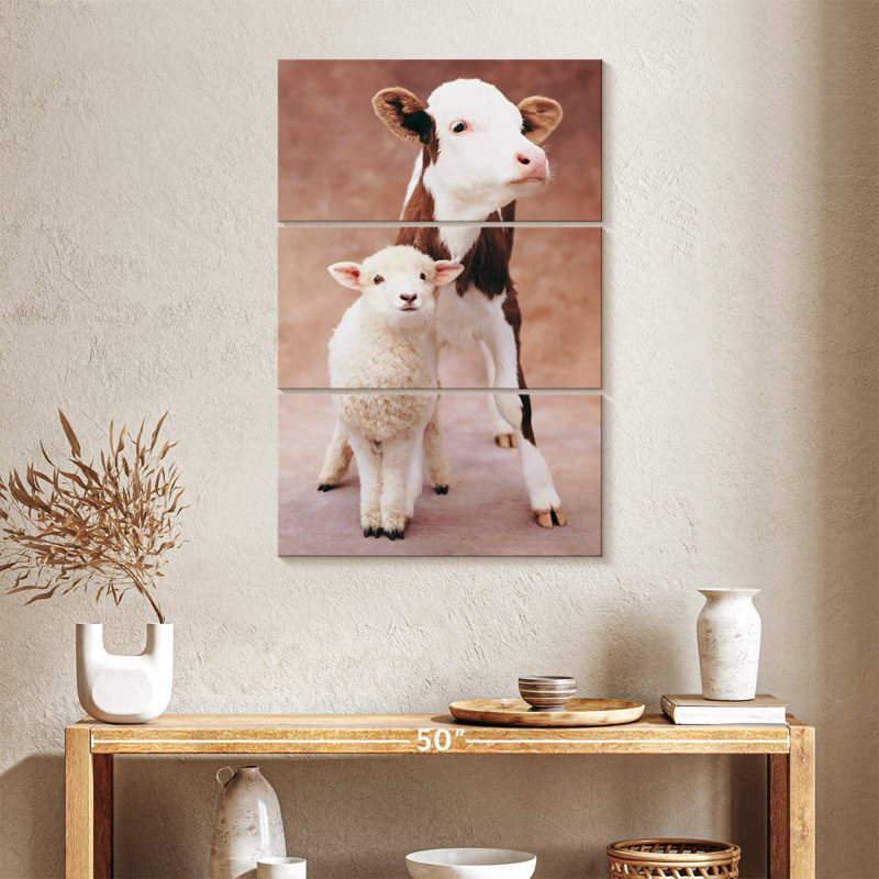 Brampt Mallowpuff And Romeo I, 38" H x 24" W