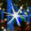 Lumières de jardin DEL blanches de 22 po Sparkler