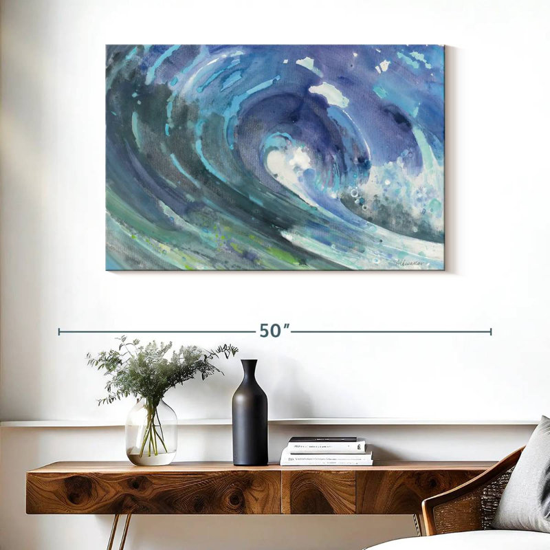 Senne Wave Curl, 26" H x 39" W