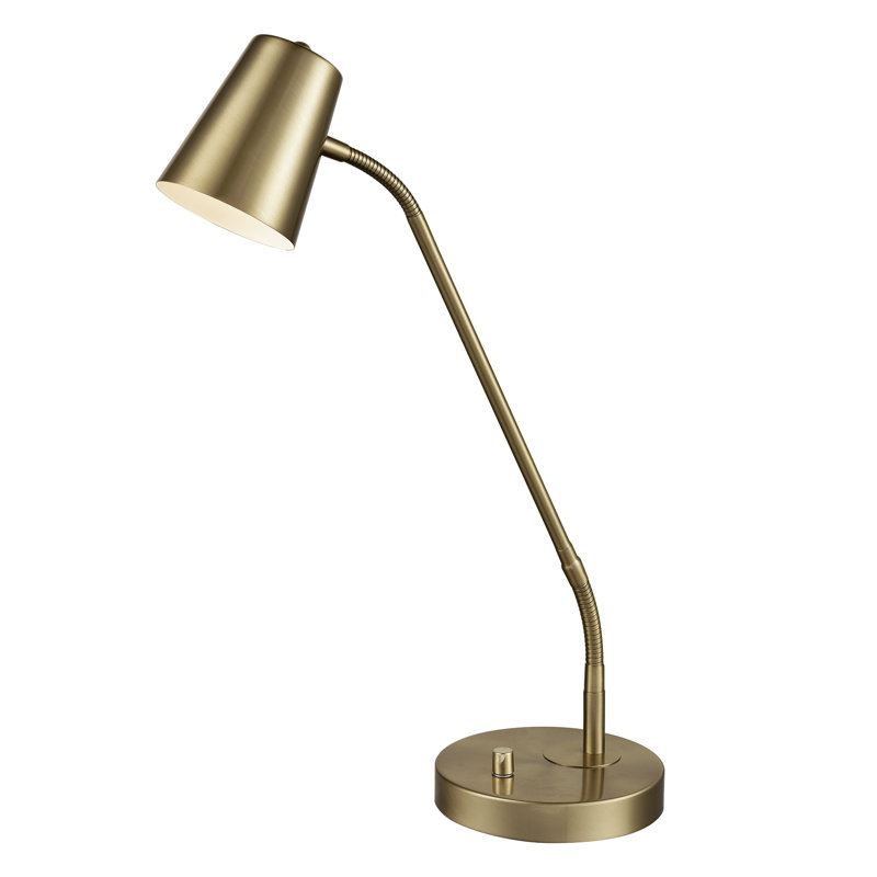 Cottrill Adjustable Metal Desk Lamp, Bronze