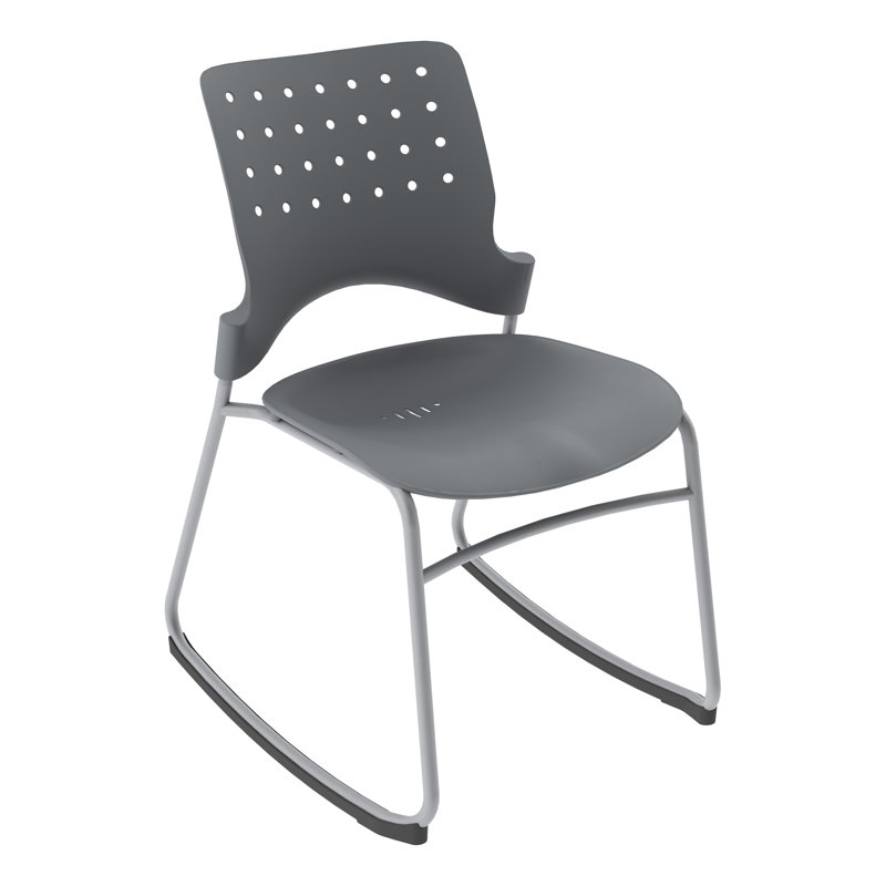 Chaise berçante de classe , Graphite