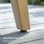 Chaises de patio en aluminium avec coussins