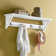 Lund 36" Wide Wall Mount Hall Tree Set With 4 Coat Hooks And A Bench With Shoe Storage