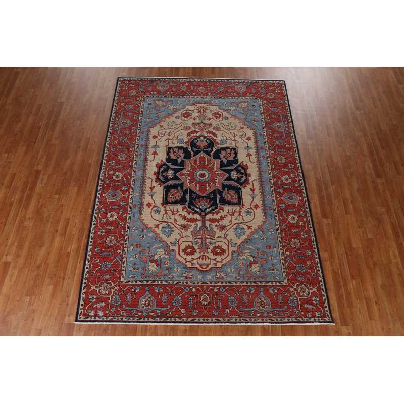 One-of-a-Kind 7'0" X 9'9" Wool Area Rug in Beige