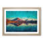 Reflection upon a Lake in Chile - Framed Print-56758859-56758861
