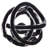 Holliman Decorative Glass Knot Colorful Abstract Decor Piece-1320169752-1320169753