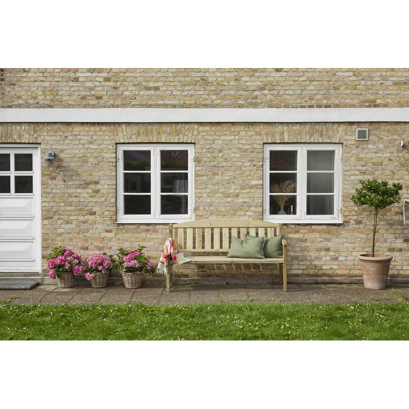 Wood Arbour, Green, 97cm H x 170cm W x 63cm D