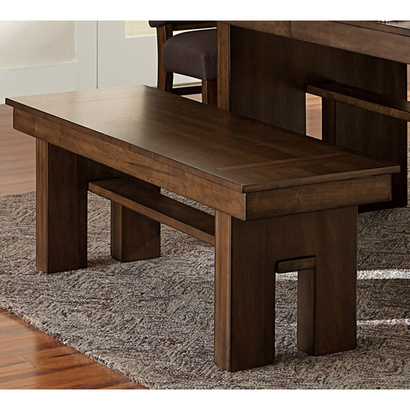 Banc transitionnel en bois