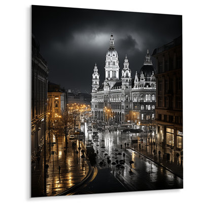 " Vienna Beautiful Monochrome Cityscape "