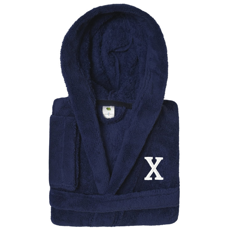 Peignoir à capuche double 100% polyester personnalisé, S, X
