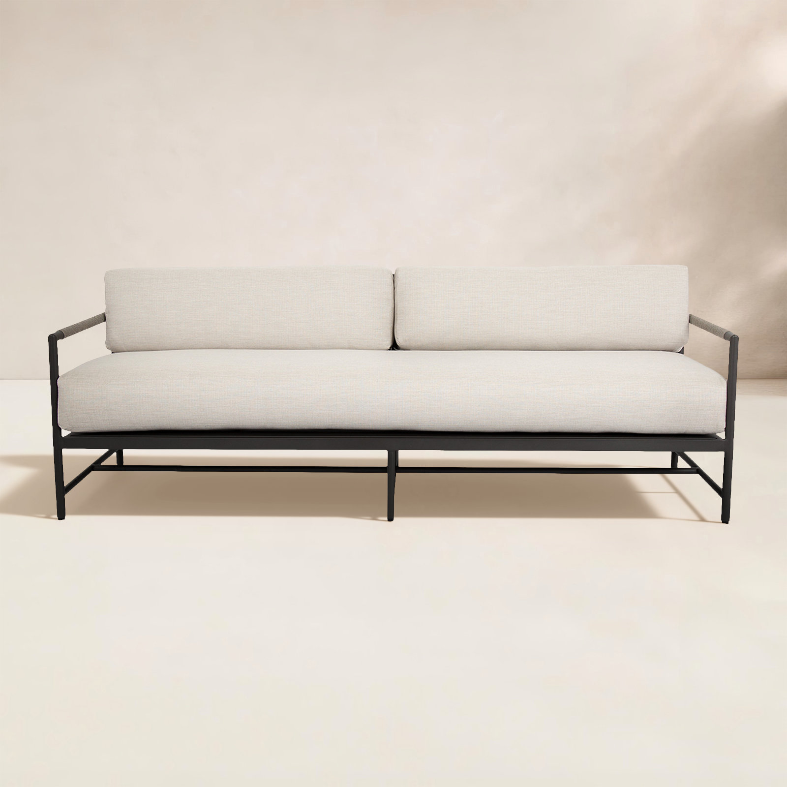 Esme 87" Sunbrella® Patio Sofa, Echo Ash Sunbrella®