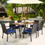 Ensemble de meubles de salle à manger 7 pièces Patiojoy-1573106675