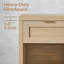 43cm W Manufactured Wood Bedside Table-1459883561
