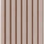 1-1/2" Tall Bevel Slat Tambour - Walnut (12"W x 48"L)-75235779