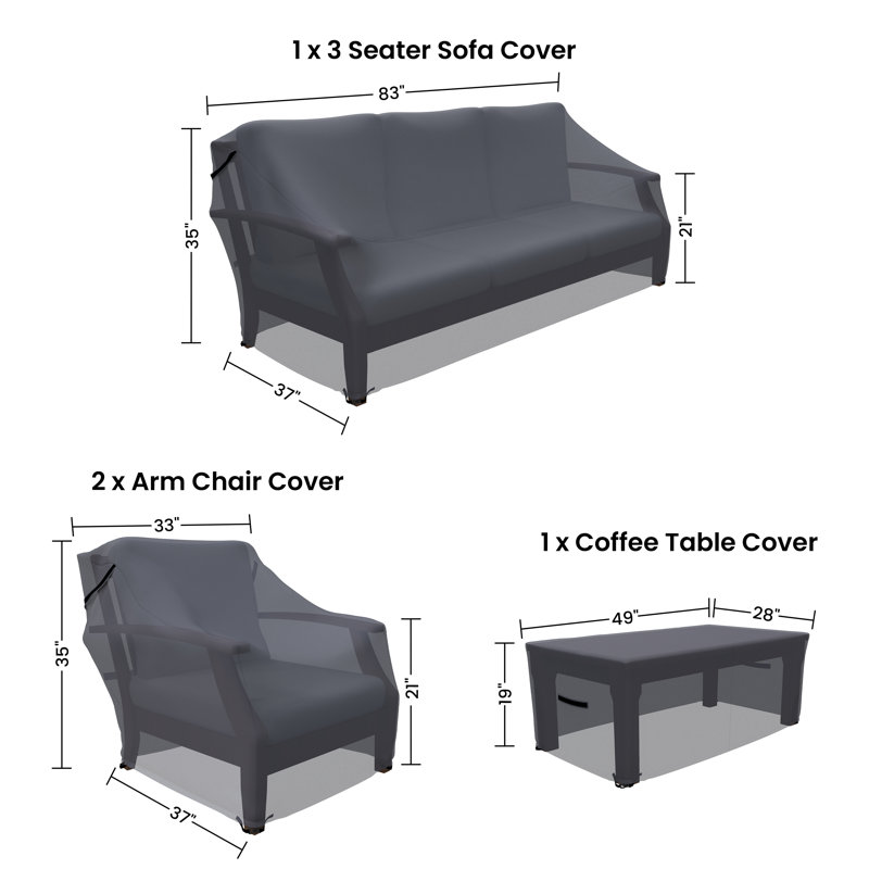 Couvertures de mobilier d'extérieur Samya