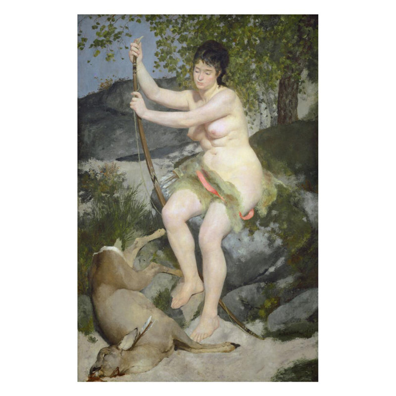«Diana» par Pierre-Auguste Renoir - Estampe numérique, H 28 po x l 22 po