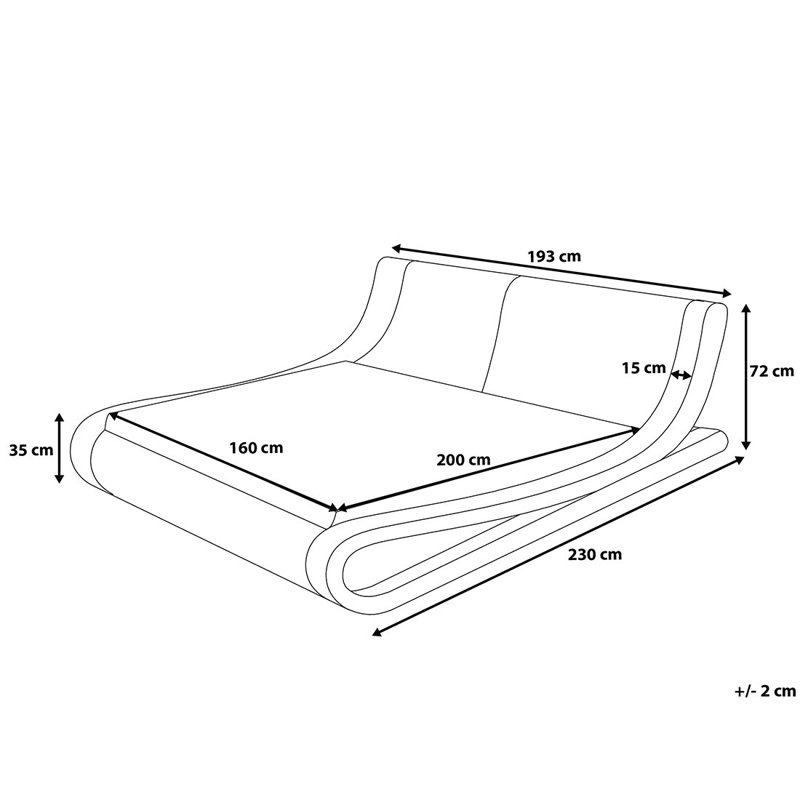Goin 72cm Semi-waveless Mid Fill Soft-Side Waterbed Mattress