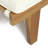Eugenio Outdoor Acacia Wood Chaise Lounge , Cushion Included-582216348-641917129