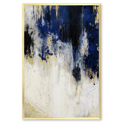 Abstraction - Wrapped Canvas Painting