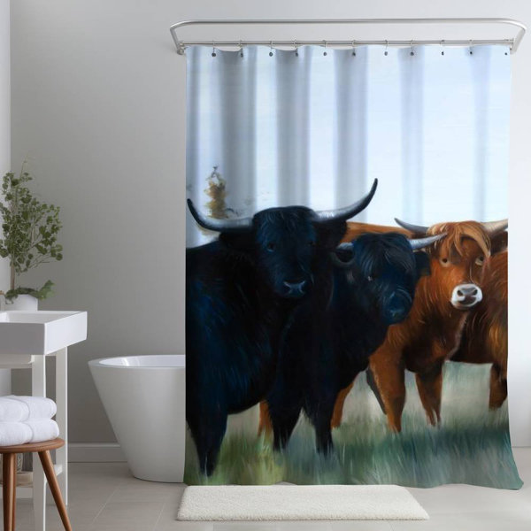 East Urban Home Cathirine Shower Curtain | Wayfair