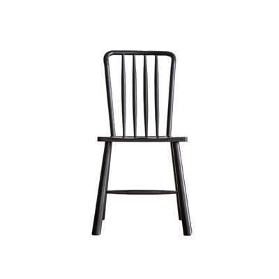 Gulfport 47.5 cm H Solid Wood Slat Back Side Chair