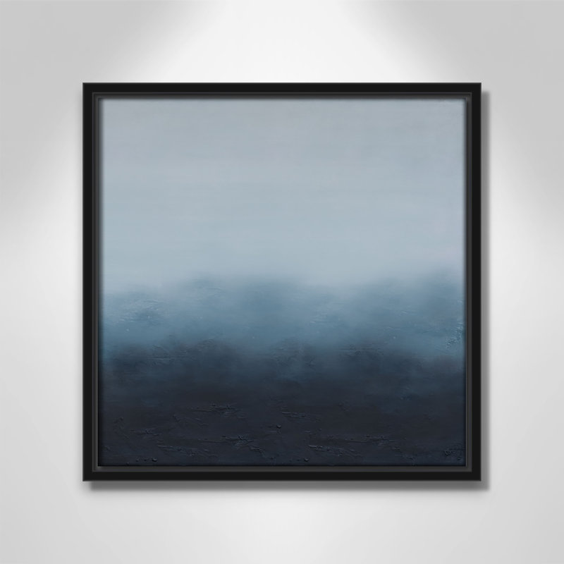 «Elemental III Square Version Print» par S.H. Khân, Noir, H 13,5 po x l 13,5 po