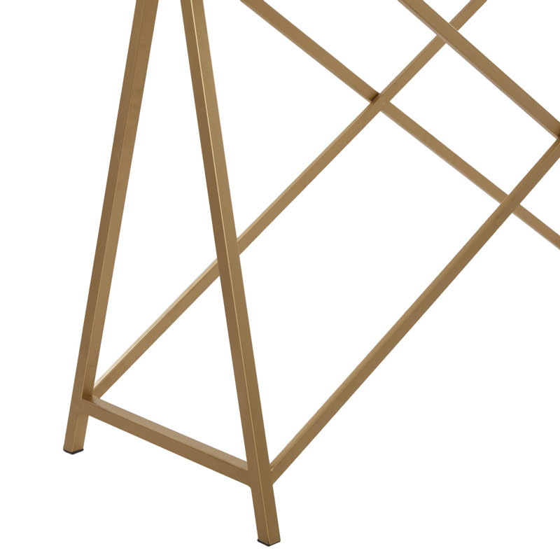 47.38'' Marble Top Console Table
